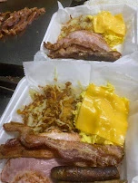 Bacon or Sausage & Cheese Omelette